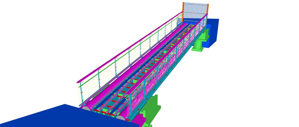 Tekla 3D Steel Model Snap 3