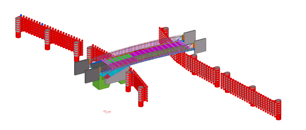 Tekla 3D Steel Model Snap 4